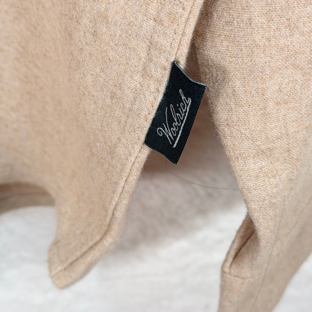 Woolrich Tan Cotton Button Front Overshirt Shirt Jacket Mens XXL NWT - Picture 9 of 10